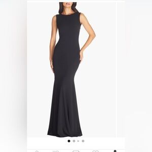 Dress the population black dress